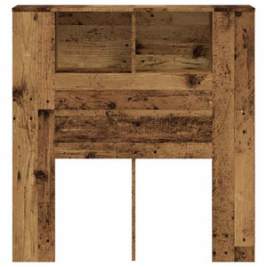 Κεφαλάρι Με Αποθηκευτικό Χώρο 100x18,5x102,5 εκ. Επεξ. Ξύλο