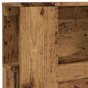 Κεφαλάρι Με Αποθηκευτικό Χώρο 100x18,5x102,5 εκ. Επεξ. Ξύλο