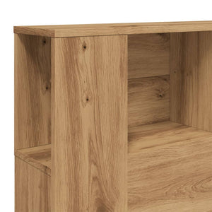 Κεφαλάρι Ντουλάπι από Τεχνητό Δρυς 140x18,5x102,5 εκ. από Τεχνητό Ξύλο - Pakobazaar
