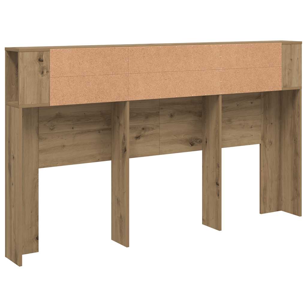 Κεφαλάρι Με Αποθηκευτικό Χώρο 180x18,5x102,5 εκ. Επεξ. Ξύλο - Pakobazaar
