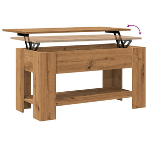 Τραπεζάκι σαλονιού Artisan Oak 101x49x52 cm Κατασκευασμένο ξύλο - Pakobazaar