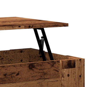 Τραπεζάκι σαλονιού Παλιό ξύλο 79x49x41 cm Ξύλο μηχανής - Pakobazaar