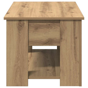 Τραπεζάκι σαλονιού Artisan Oak 79x49x41 cm Κατασκευασμένο ξύλο - Pakobazaar