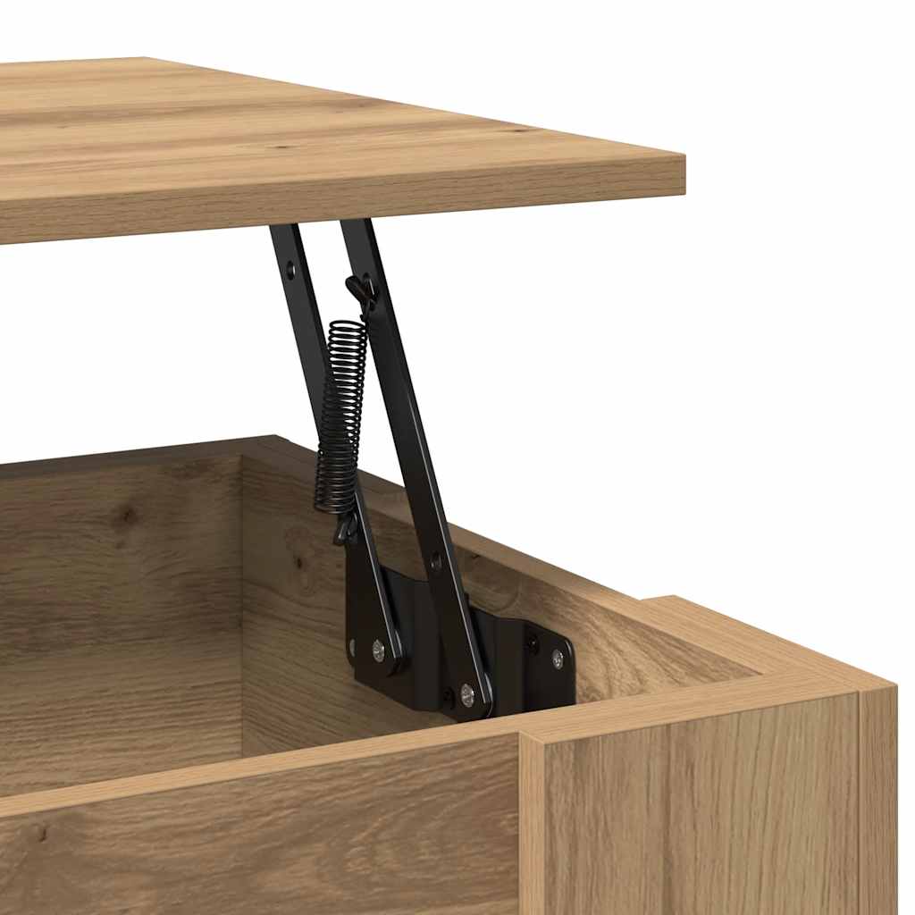 Τραπεζάκι σαλονιού Artisan Oak 79x49x41 cm Κατασκευασμένο ξύλο - Pakobazaar