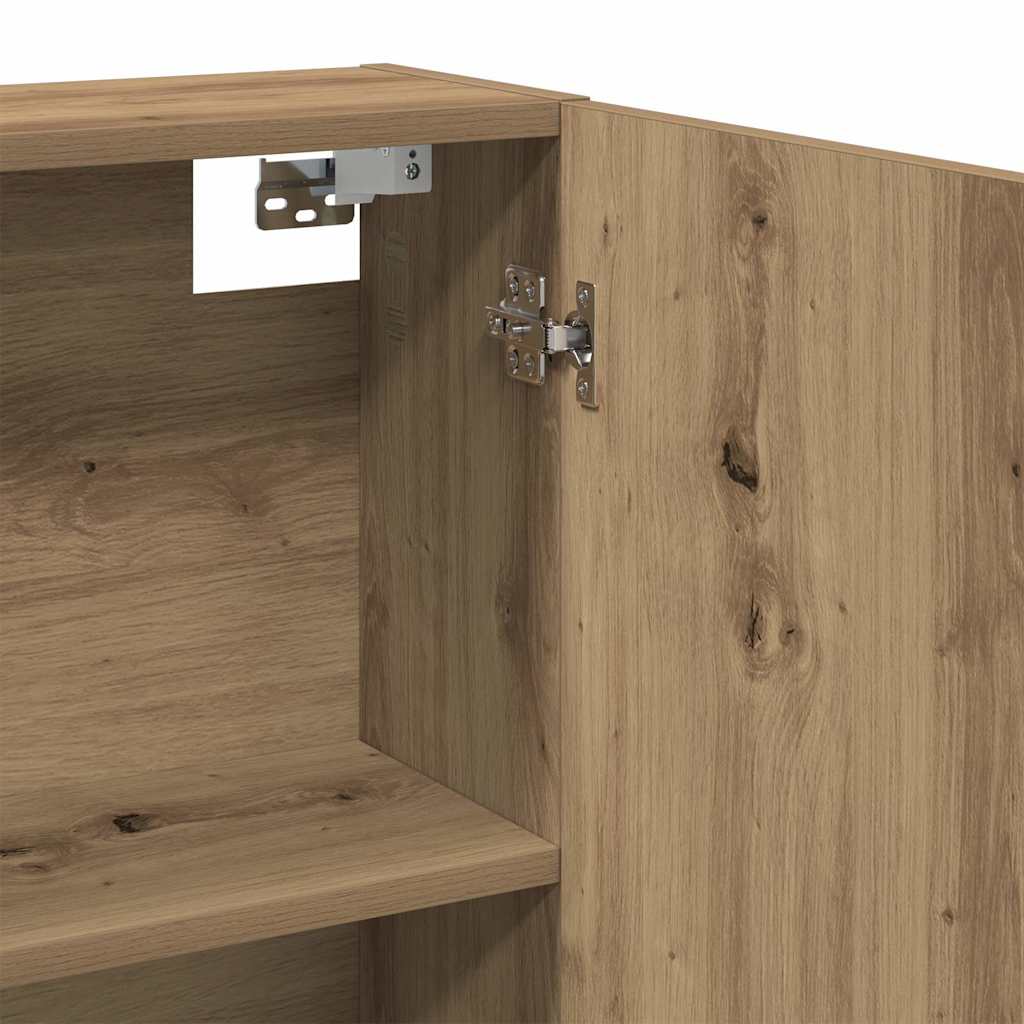 Ντουλάπι Μπάνιου Τεχνίτης Δρυς 64x20x66,5 εκ Επεξεργασμένο Ξύλο - Pakobazaar