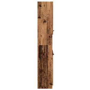 Ντουλάπι μπάνιου Παλιό ξύλο 32x34x188,5 cm Κατασκευασμένο ξύλο - Pakobazaar