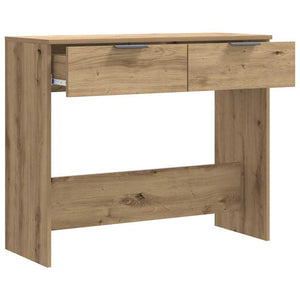 Τραπέζι κονσόλας Artisan Oak 90x36x75 cm Κατασκευασμένο ξύλο