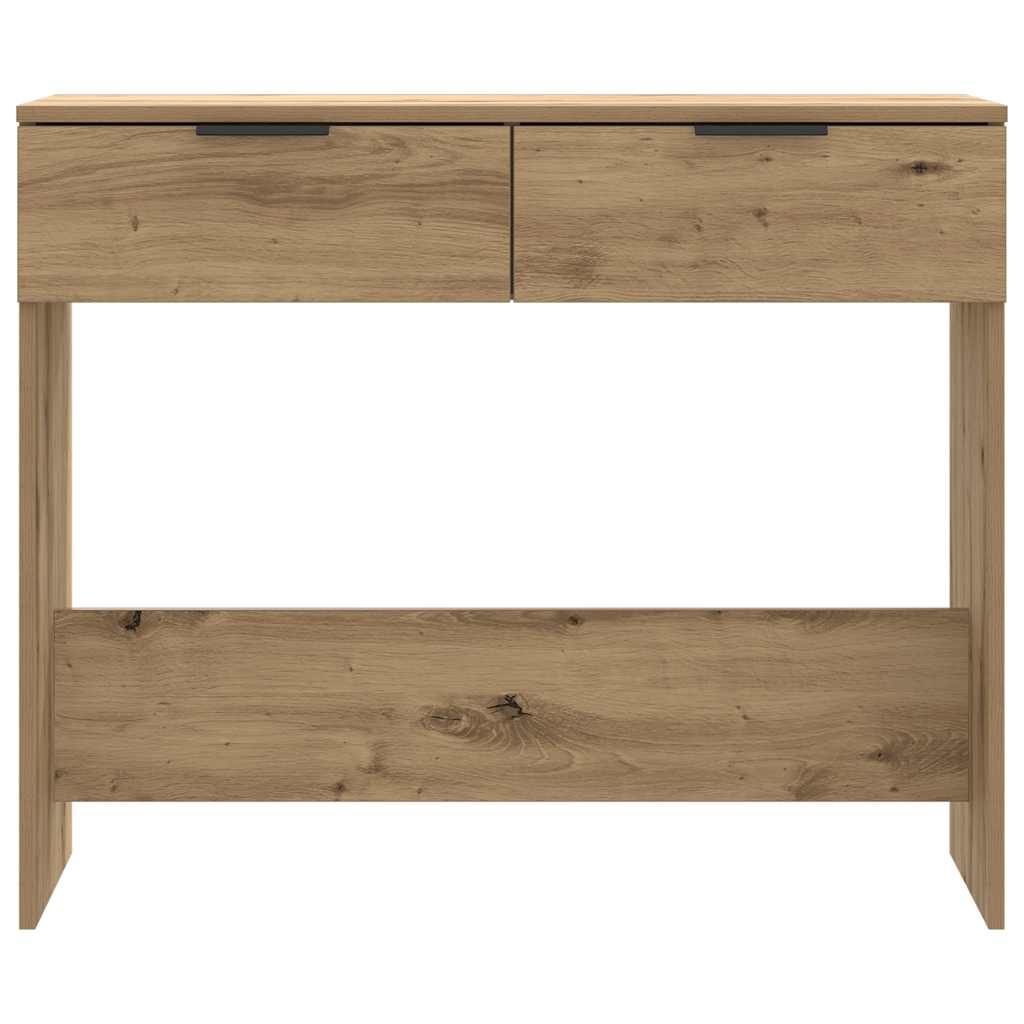 Τραπέζι κονσόλας Artisan Oak 90x36x75 cm Κατασκευασμένο ξύλο
