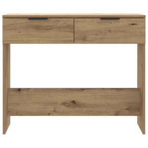 Τραπέζι κονσόλας Artisan Oak 90x36x75 cm Κατασκευασμένο ξύλο