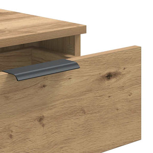 Τραπέζι κονσόλας Artisan Oak 90x36x75 cm Κατασκευασμένο ξύλο