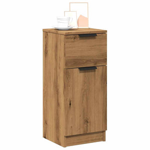 Sideboards 2 τεμάχια Artisan Oak 30x30x70cm Κατασκευασμένο ξύλο - Pakobazaar