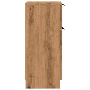 Sideboards 2 τεμάχια Artisan Oak 30x30x70cm Κατασκευασμένο ξύλο - Pakobazaar