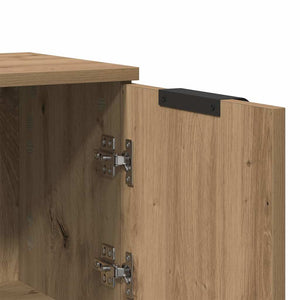 Sideboards 2 τεμάχια Artisan Oak 30x30x70cm Κατασκευασμένο ξύλο - Pakobazaar