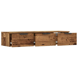 ντουλάπι τοίχου  Παλιό ξύλο 102x30x20 cm Κατασκευασμένο ξύλο - Pakobazaar
