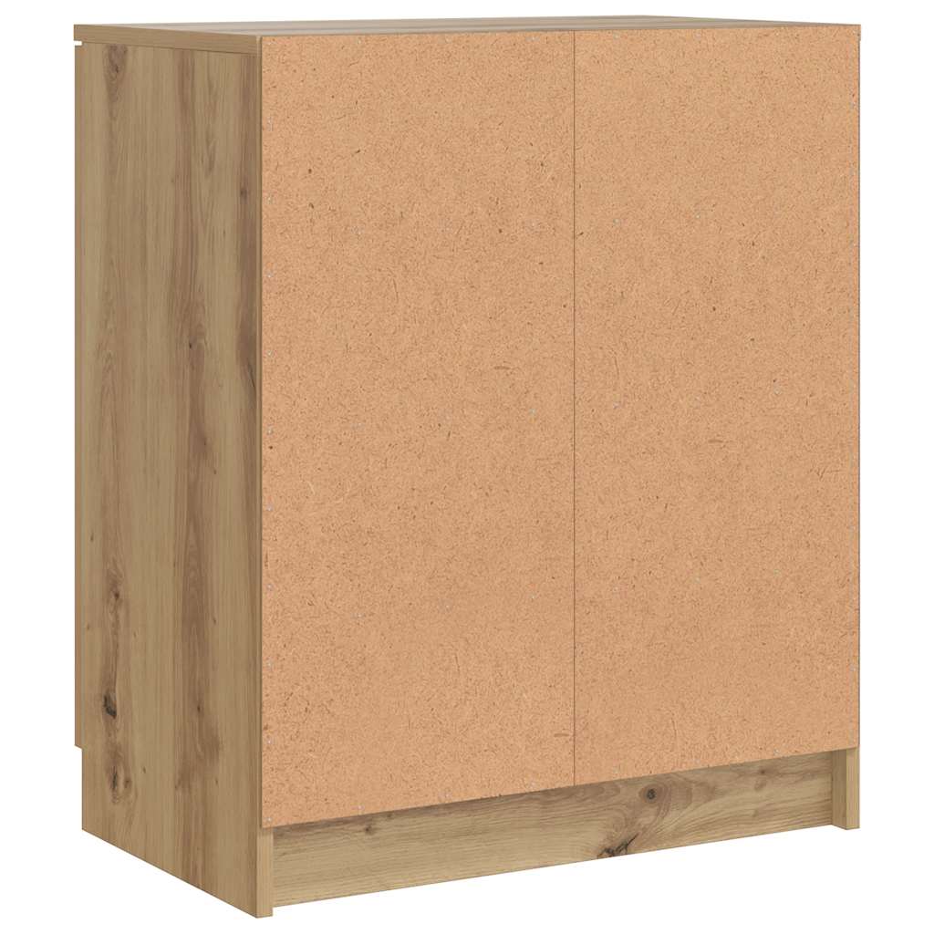 Παπουτσοθήκη Αρτισιανή Δρυς 59x35x70 εκ. Επεξ. Ξύλο - Pakobazaar