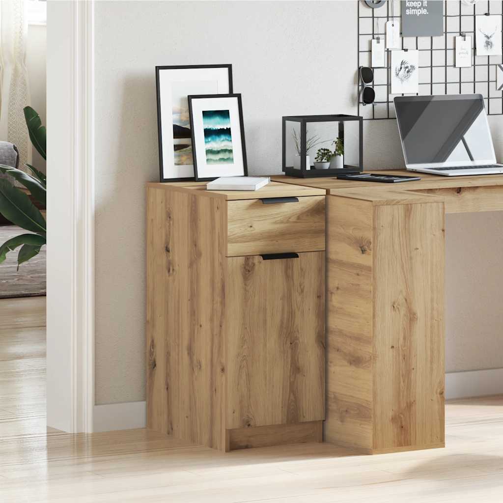 Ντουλάπι Γραφείου Artisan Δρυς 33x50x75 εκ. Επεξεργασμένο Ξύλο - Pakobazaar