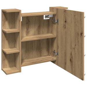 Ντουλάπι καθρέφτη με LED Artisan Oak 70x16,5x60 cm - Pakobazaar