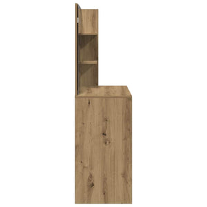 Κομοδίνο με καθρέφτη Artisan Oak 74,5x40x141 cm