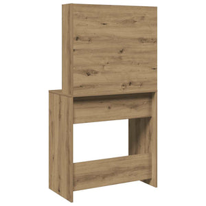 Κομοδίνο με καθρέφτη Artisan Oak 74,5x40x141 cm