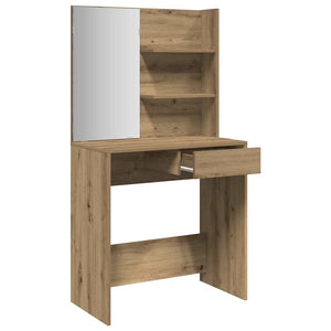 Κομοδίνο με καθρέφτη Artisan Oak 74,5x40x141 cm