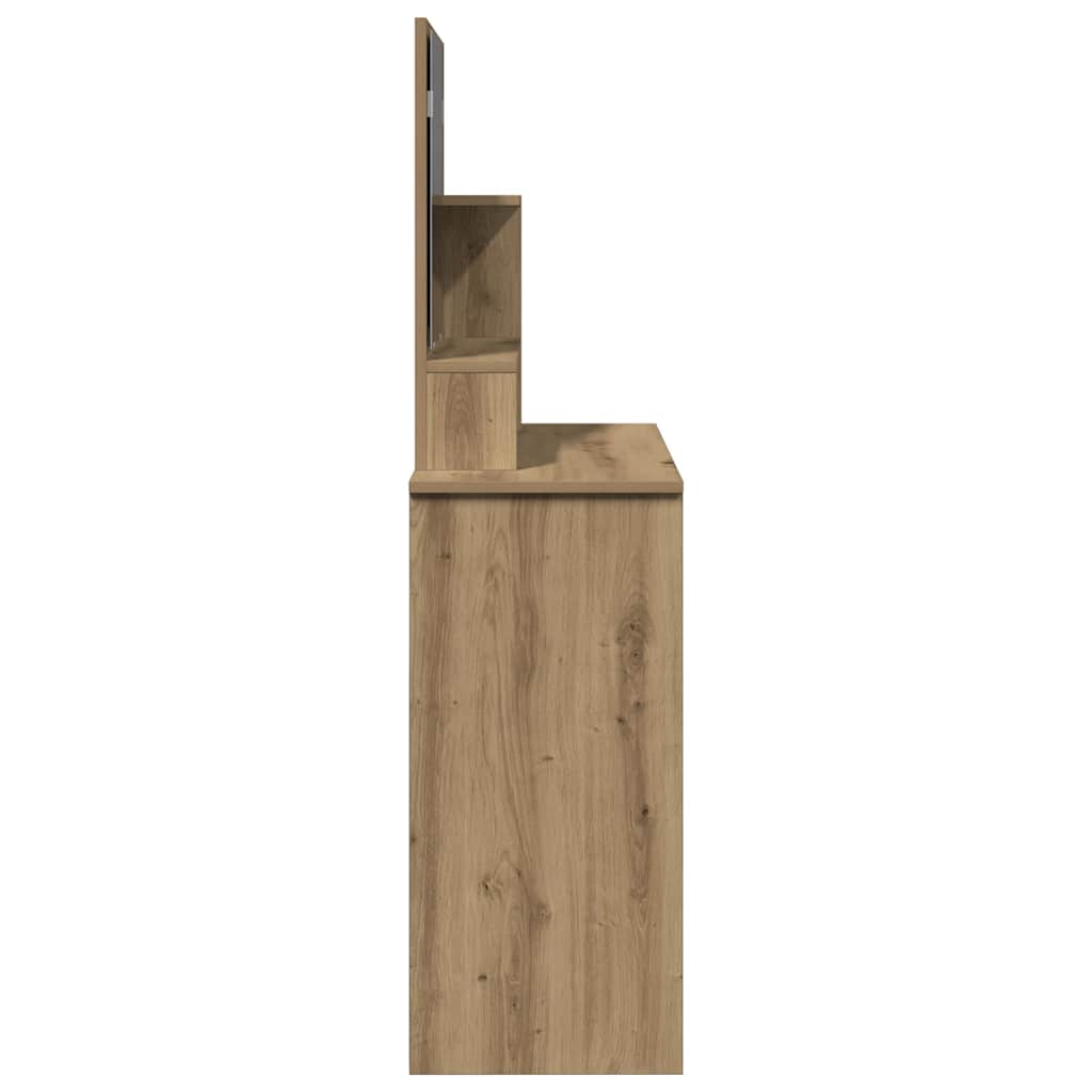 Κομοδίνο με καθρέφτη Artisan Oak 86,5x35x136 cm - Pakobazaar