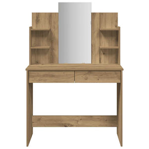 Κομοδίνο με καθρέφτη Artisan Oak 96x39x142 cm