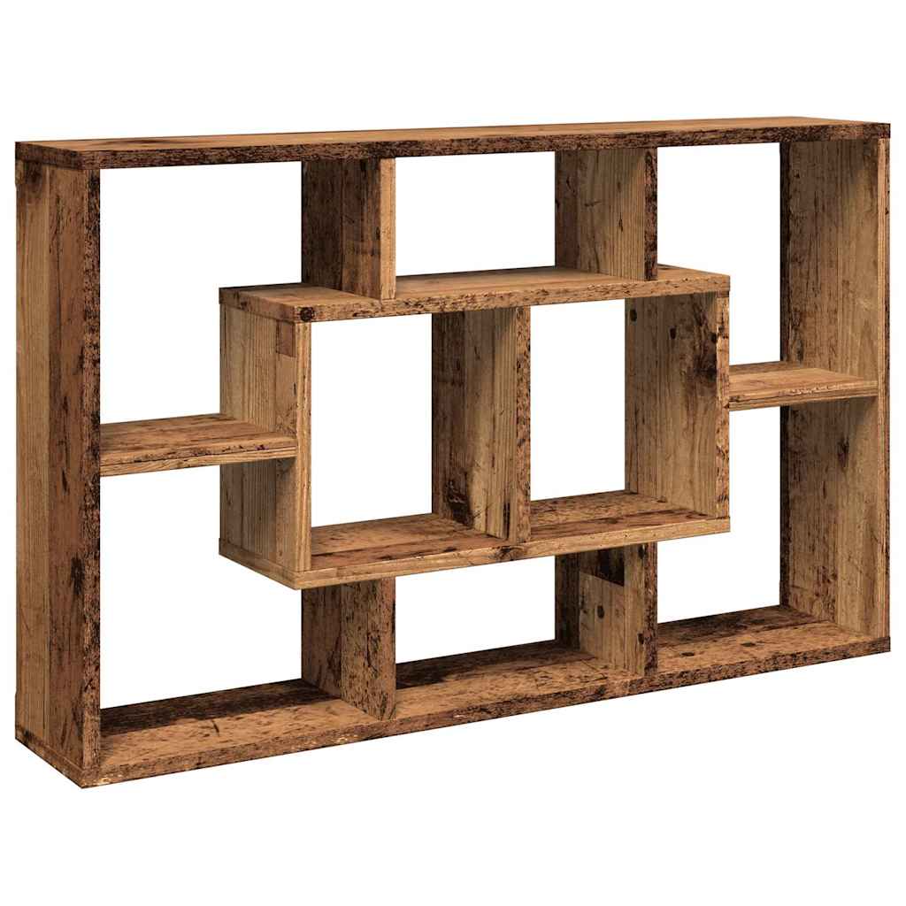 Ράφι τοίχου Παλιό ξύλο 85x16x52,5 cm Κατασκευασμένο ξύλο