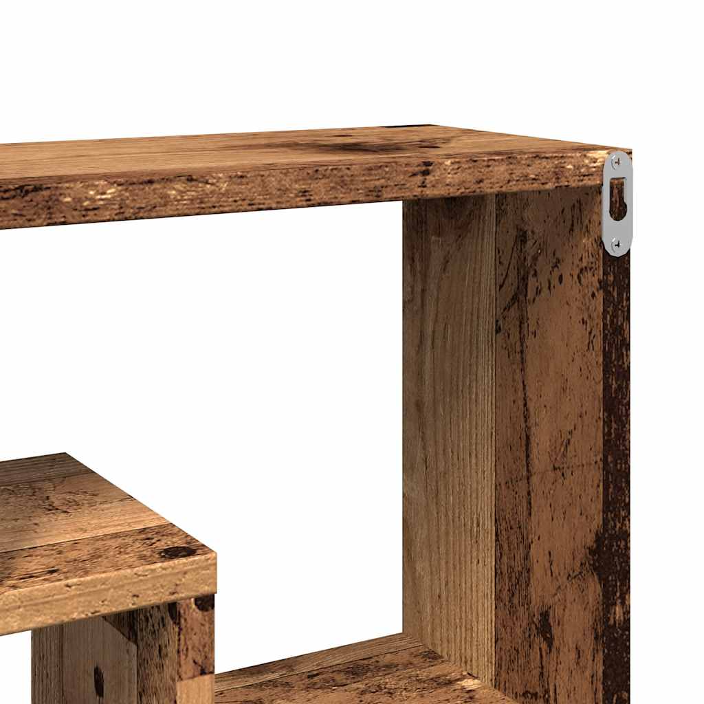 Ράφι τοίχου Παλιό ξύλο 85x16x52,5 cm Κατασκευασμένο ξύλο