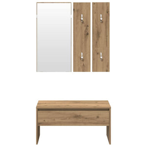 σετ επίπλων διαδρόμου Artisan Oak Engineered Wood - Pakobazaar