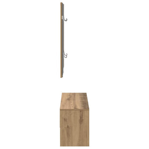 σετ επίπλων διαδρόμου Artisan Oak Engineered Wood - Pakobazaar