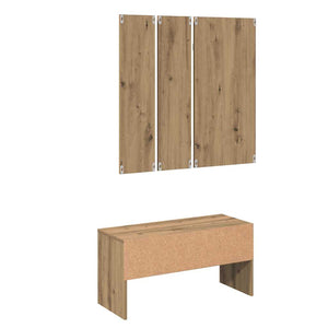 σετ επίπλων διαδρόμου Artisan Oak Engineered Wood - Pakobazaar