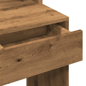 Κομοδίνο με LED Artisan Oak 74,5x40x141 cm - Pakobazaar