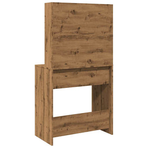 Κομοδίνο με LED Artisan Oak 74,5x40x141 cm - Pakobazaar