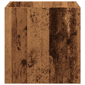 Κουτί γλάστρας Παλιό ξύλο 40x40x40 cm Κατασκευασμένο ξύλο - Pakobazaar