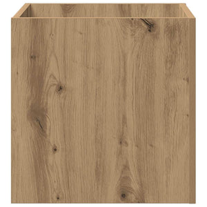 Κουτί γλάστρας Artisan Oak 40x40x40 cm Κατασκευασμένο ξύλο