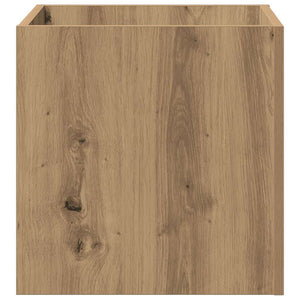 Κουτί γλάστρας Artisan Oak 40x40x40 cm Κατασκευασμένο ξύλο