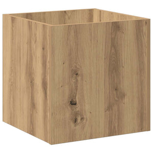 Κουτί γλάστρας Artisan Oak 40x40x40 cm Κατασκευασμένο ξύλο