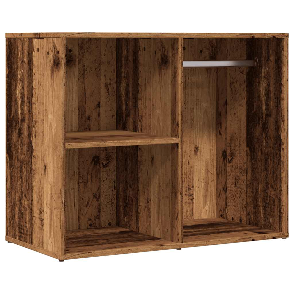 Ντουλάπι ντύσιμο Παλιό ξύλο 80x40x65 cm Κατασκευασμένο ξύλο