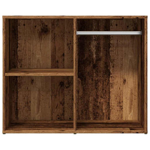 Ντουλάπι ντύσιμο Παλιό ξύλο 80x40x65 cm Κατασκευασμένο ξύλο