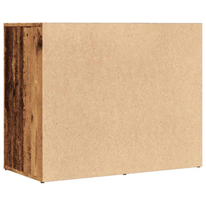 Ντουλάπι ντύσιμο Παλιό ξύλο 80x40x65 cm Κατασκευασμένο ξύλο