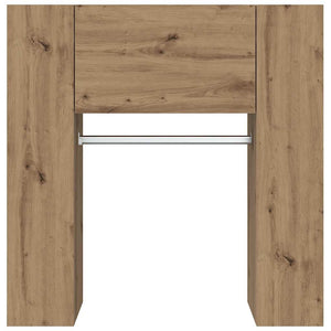 Ντουλάπι διαδρόμου Δρυς τεχνίτης 97,5x37x99 cm Ξύλο μηχανής