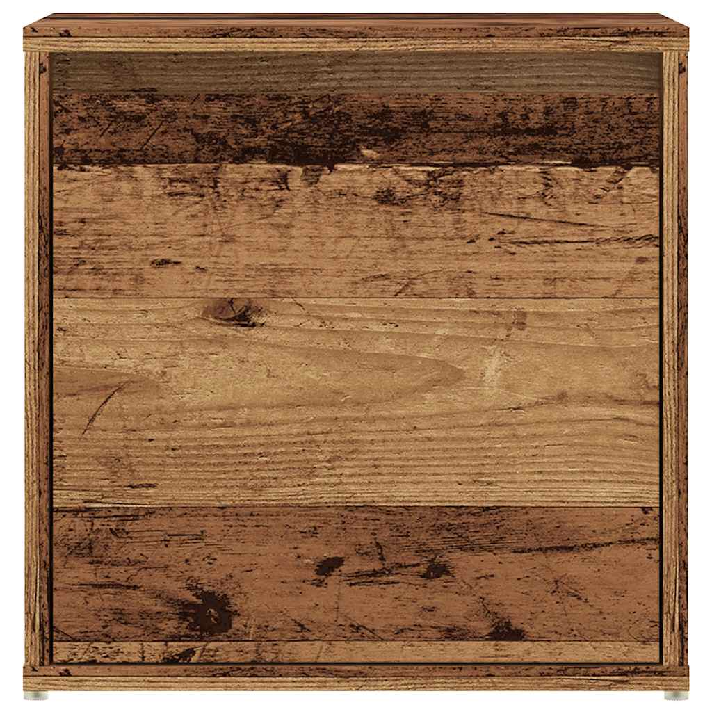 Συρτάρι-κουτί παλιό ξύλο 40,5x40x40 cm Ξύλο μηχανής - Pakobazaar