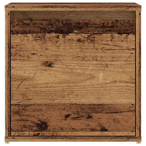 Συρτάρι-κουτί παλιό ξύλο 40,5x40x40 cm Ξύλο μηχανής - Pakobazaar