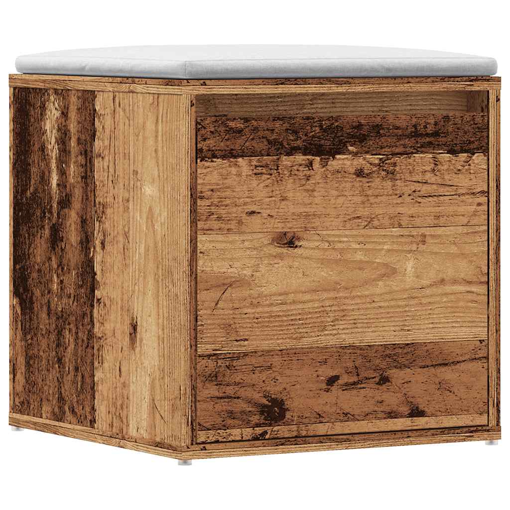 Συρτάρι-κουτί παλιό ξύλο 40,5x40x40 cm Ξύλο μηχανής - Pakobazaar