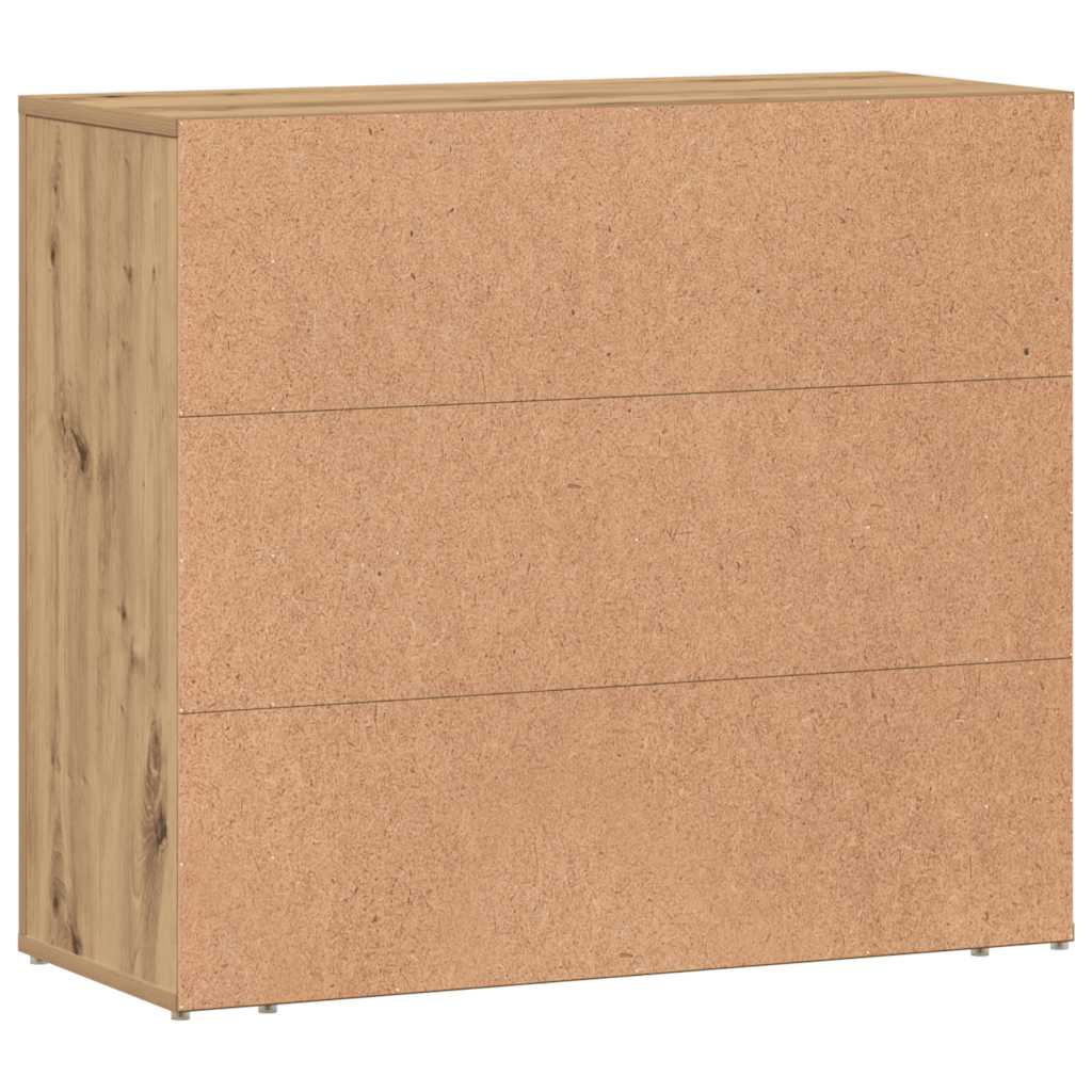 Ντουλάπι Artisian Δρυς 80x33x70 εκ. από Επεξεργασμένο Ξύλο