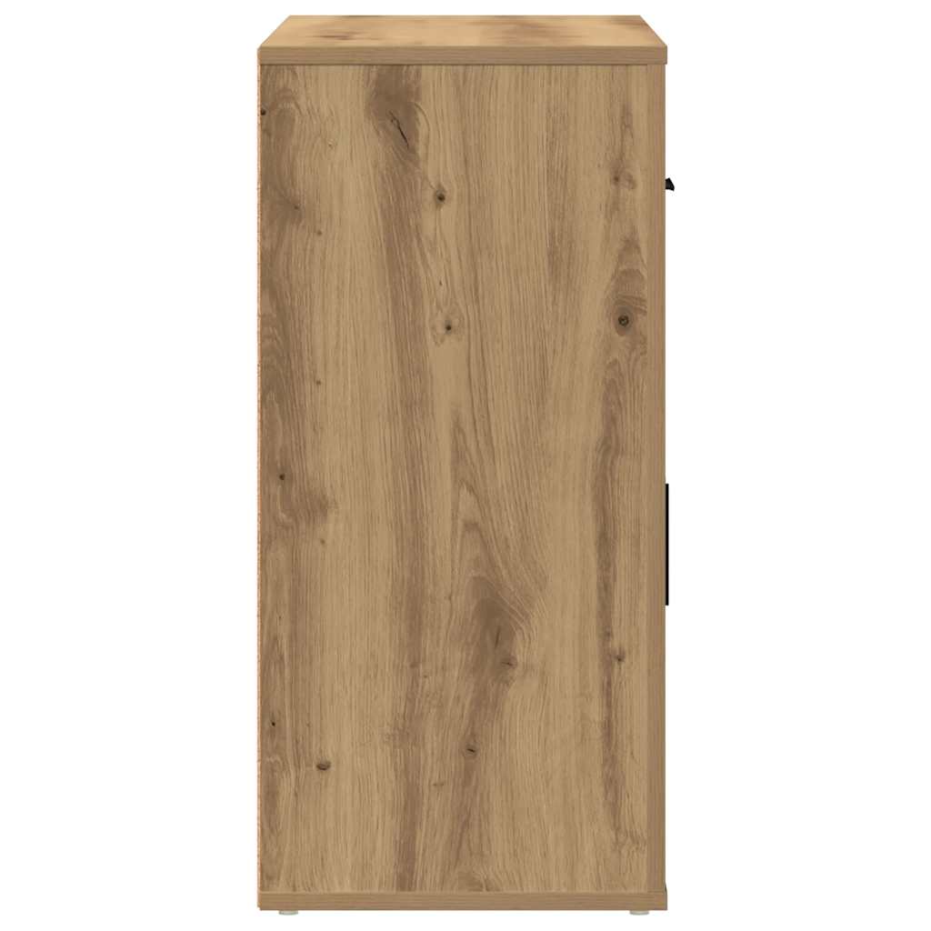 Ντουλάπι Artisian Δρυς 80x33x70 εκ. από Επεξεργασμένο Ξύλο - Pakobazaar