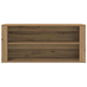 Πάγκος Παπουτσιών Artisan Δρυς 100x35x45 εκ. Επεξεργασμένο Ξύλο - Pakobazaar