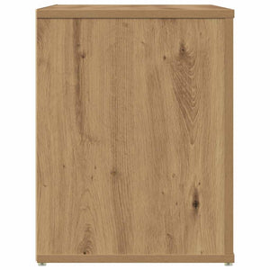 Πάγκος Παπουτσιών Artisan Δρυς 100x35x45 εκ. Επεξεργασμένο Ξύλο - Pakobazaar