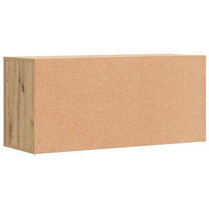 Πάγκος Παπουτσιών Artisan Δρυς 100x35x45 εκ. Επεξεργασμένο Ξύλο - Pakobazaar