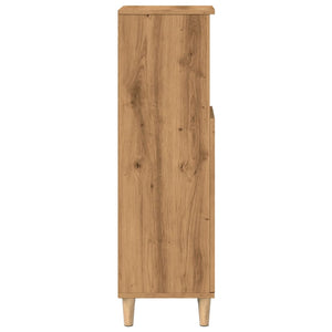 Ντουλάπι μπάνιου Δρυς τεχνίτης 30x30x100 cm Κατασκευασμένο ξύλο - Pakobazaar
